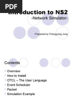 Introduction To NS2: - Network Simulator