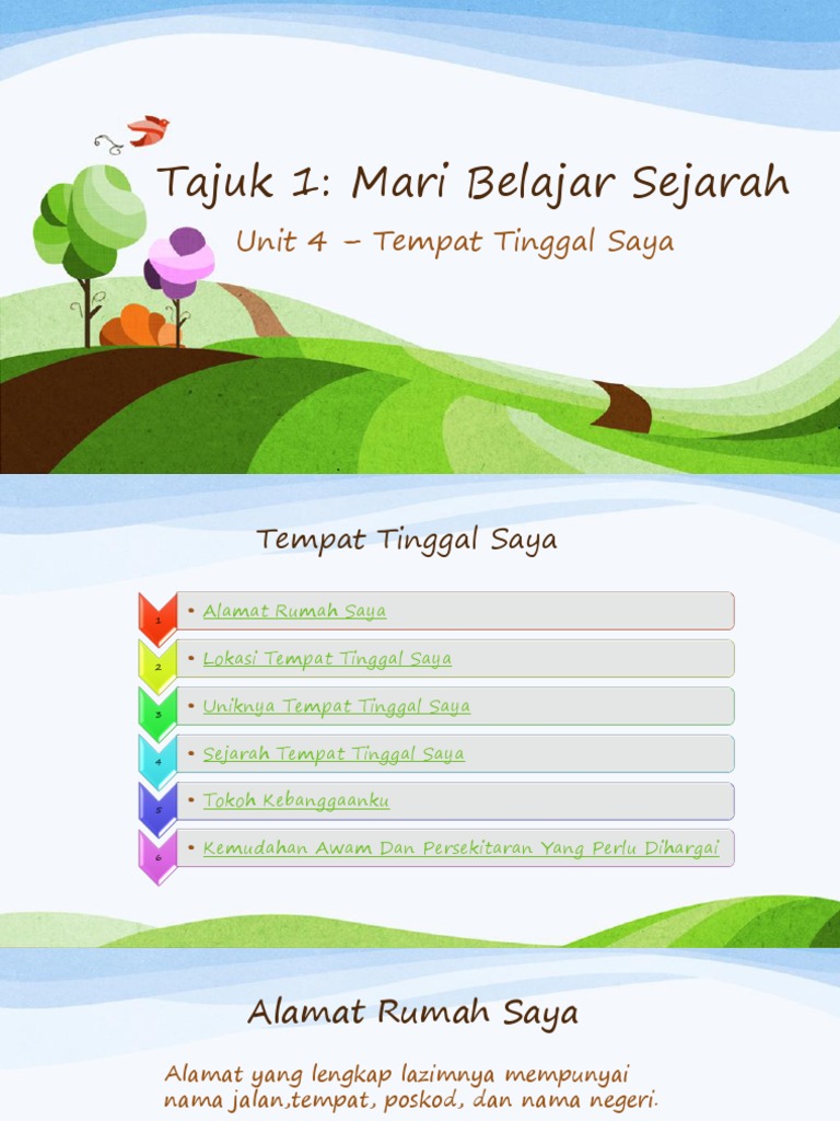 Tempat Tinggal Saya Pdf