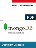 Mongodb For C# Developers: Simon Elliston Ball @sireb