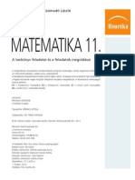 Heuréka Matematika 11 Megoldások PDF