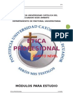 Modulo Etica Profesional Para Imprimir