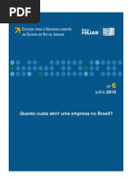 Quanto Custa Abrir Uma Empresa No Brasil