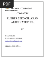 Download alternate fuel as rubber seed oil by santhosh64 SN24008034 doc pdf