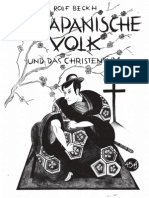 Beckh, Rolf - Das Japanische Volk Und Das Christentum (1937, 35 S., Scan-Text, Fraktur)