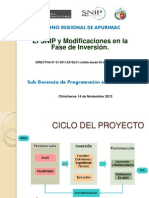 Presentacion Opi 1-Modificaciones en Fase de Inversion - Normatividad