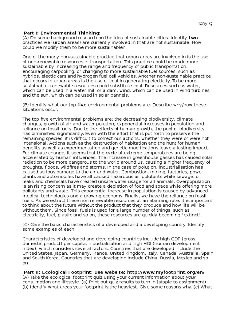 Pay for my environmental studies homework image