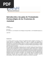 Guía para el Manejo de la Ansiedad GPC | PDF
