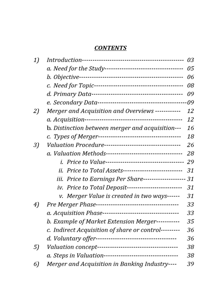 MERGERS AND ACQUISITIONS EDINBURGH BUSINESS SCHOOL PDF visual data 7