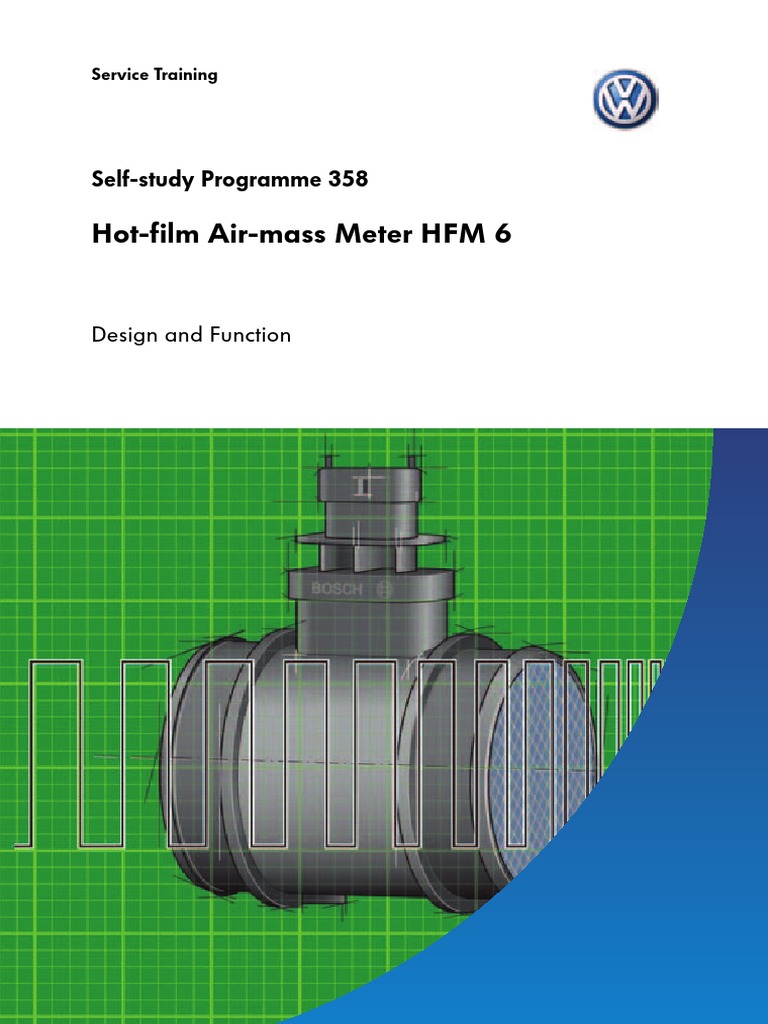 SSP 358 HotFilm AirMass Meter HFM 6 PDF Exhaust Gas
