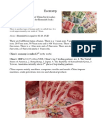 Economy China Information Report
