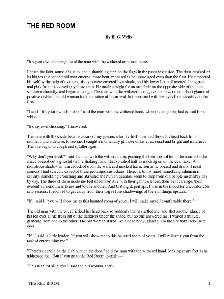 The Haunting of the Red Room | PDF | Project Gutenberg | Public Domain