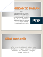 Sifat Mekanik Bahan