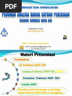 Download Ahsp Bidang Sumber Daya Air by Herdyan Eka SN240110310 doc pdf