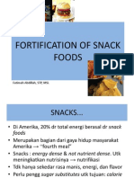 10. Fortifikasi Pada Snack, Confectionary, Dan Beverages