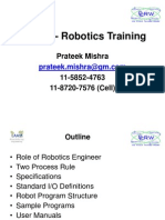 CCRW – Robotics Training