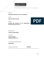 PFC Vibraciones Motores Electricos 2 Polos Carles 26-05-05