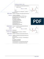 Chemicals Ordered by Schedule and CAS Number