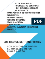 Los Medios de Transportes 2014