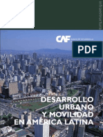 Desarrollourbano y Movilidad Americalatina