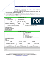 Formulario Gral. de Inscripción