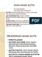 Pendidikan Anak Autis