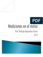 Mediciones en El Motor