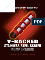 Evolution V-Backed Pump Intake Screen Brochure