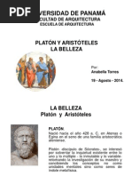 La Belleza - Platón y Aristóteles