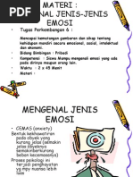 Power Point Materi Mengenal Jenis Emosi