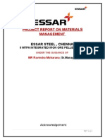 33128132 Materials Management in Essar Steel Chennai