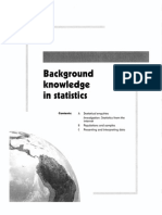 HL Notes Background Knowledge in Statistics