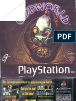 Abe's Oddysee Oddworld-Booklet PSX