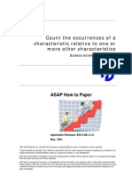 How to... Count the Occurrences of a Characteristic