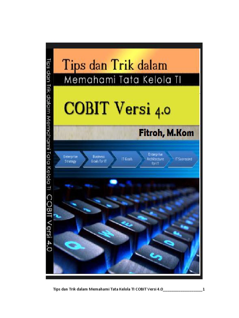 Tata Kelola TI Menggunakan COBIT Domain PO Dan AI | PDF | Bisnis