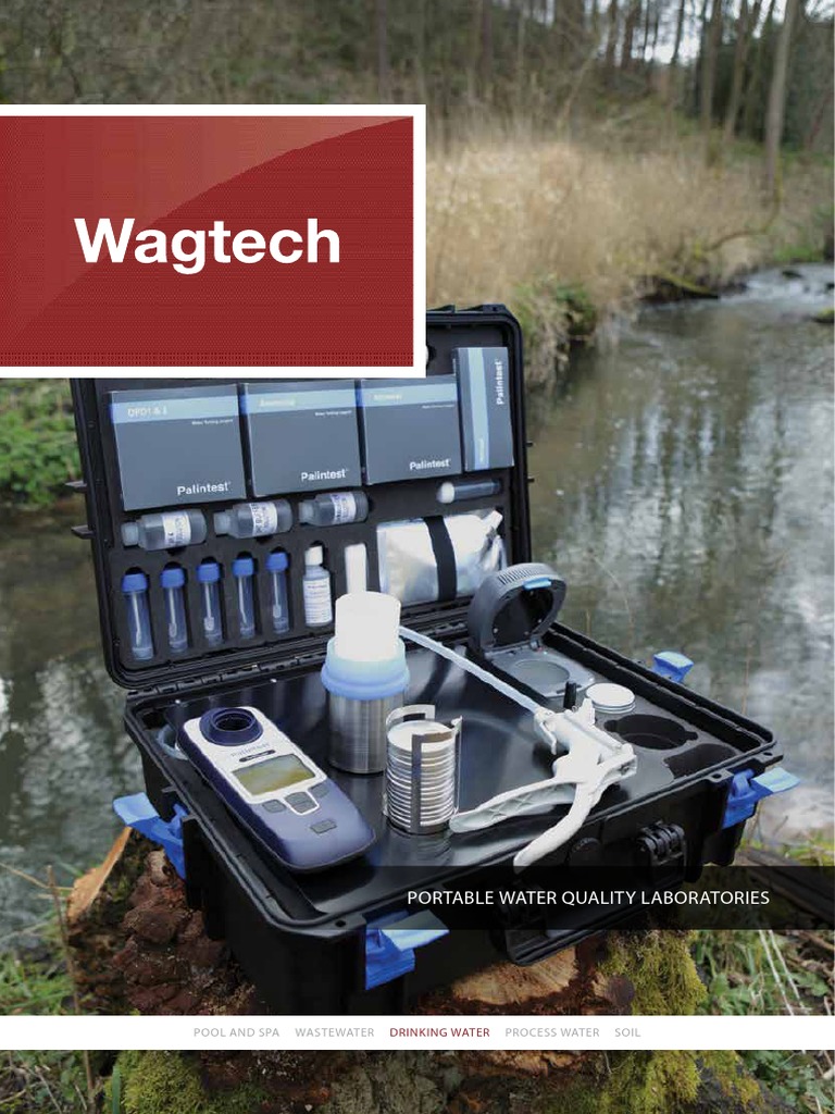 Wagtech Portable Water Quality Laboratories Brochure LR Water Quality