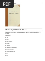 Download Essays of Francis Bacon by woteva_it_takes2831 SN24014289 doc pdf