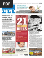 Asbury Park Press front page Thursday, Sept. 18 2014