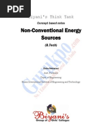 Download Non-Conventional Energy Sources by GuruKPO  SN240145322 doc pdf