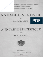 Anuarul Statistic Al Romaniei 1912