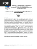 SEPOPE 2012 Synchronous Machine Network Model Full Scope Training Simulator