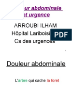 Douleur Abdominale Et Urgence PDF