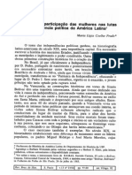 Coelho Prado - em Busca Da Participacao Das Mulheres Nas Lutas Pela Independencia Da AL - Mujer en General