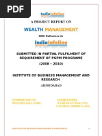 Download wealth management of indiainfoline by satishkathiriya SN24015814 doc pdf