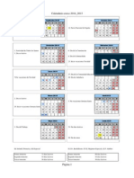 Andalucía General Calendario Escolar Curso 2014 2015