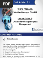 SAP Solman Learner Guide CHARM