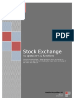 Stock Exchange Its Functions and Operations