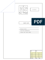 Parts List: Date Sign