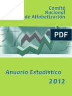 Anuario Estadístico 2012 PDF