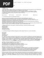 Teste de FILOSOFIA 1ª UNIDDADE  1° ano A B C 2013