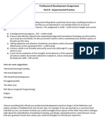 Delta Experimental Practice Rubric